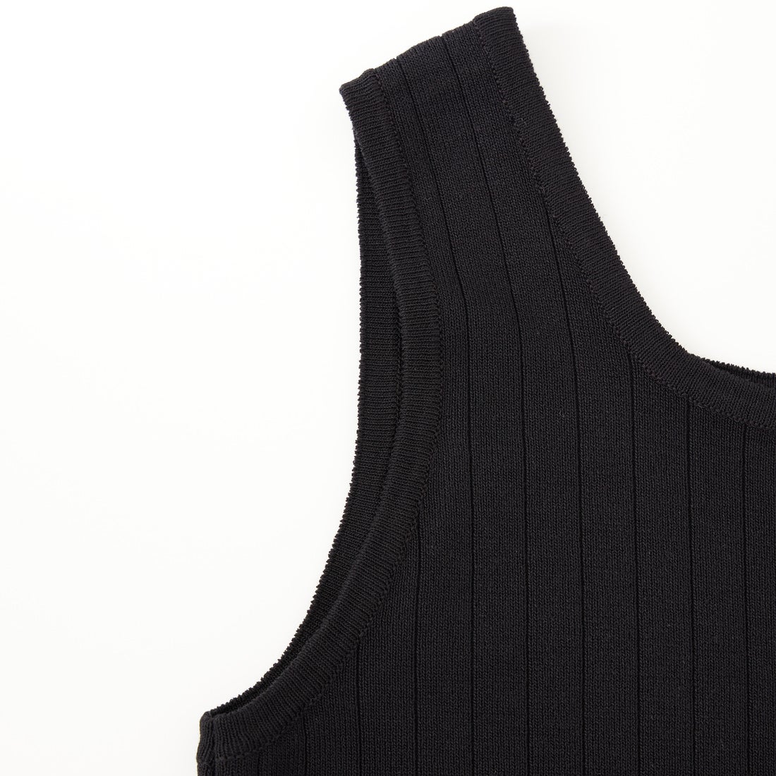 CLOCHE [クロシェ] ヘンリーネックタンクトップ [61285513] ﾌﾞﾗｯｸ