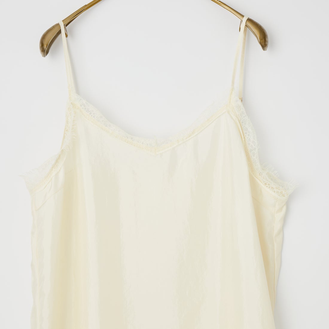 CLOCHE [クロシェ] アシンメトリーレースキャミワンピース [65285711] ｵﾌ