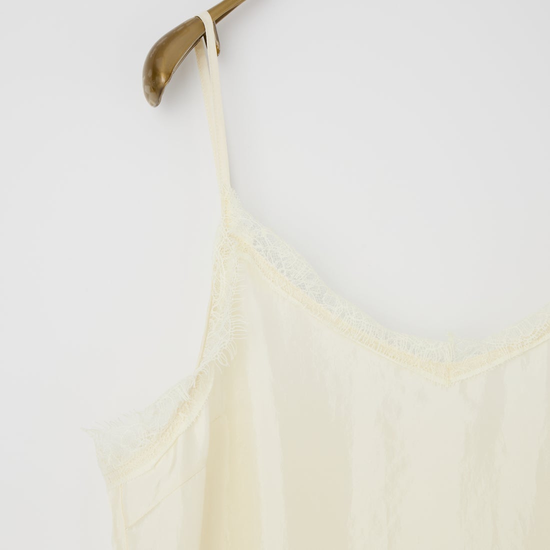 CLOCHE [クロシェ] アシンメトリーレースキャミワンピース [65285711] ｵﾌ