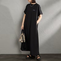 09 BLACK&&モデル身長：160cm 着用サイズ：F&&