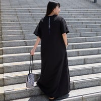 09 BLACK&&モデル身長：150cm 着用サイズ：F&&