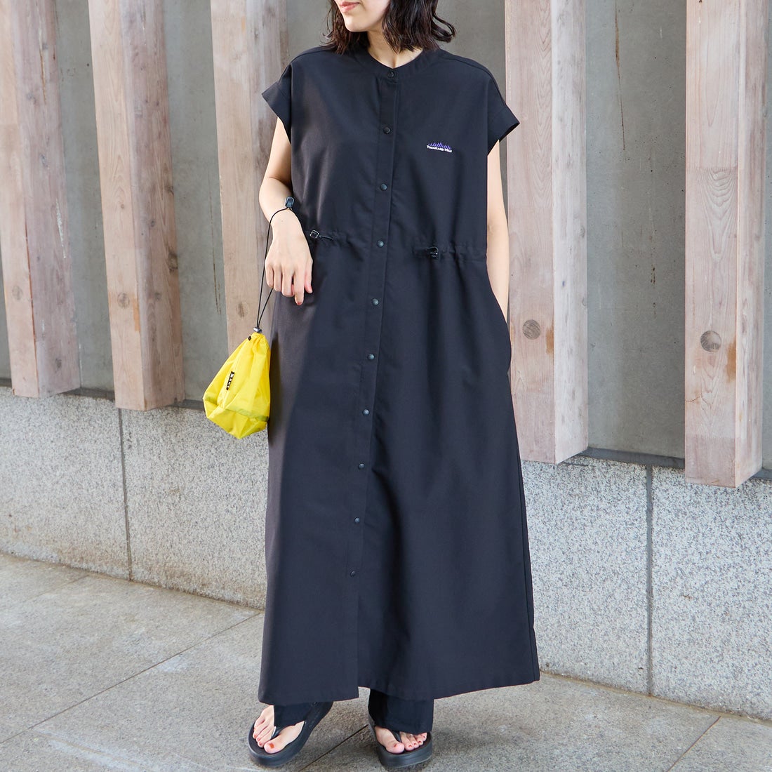 09 BLACK&&モデル身長：160cm 着用サイズ：F&&