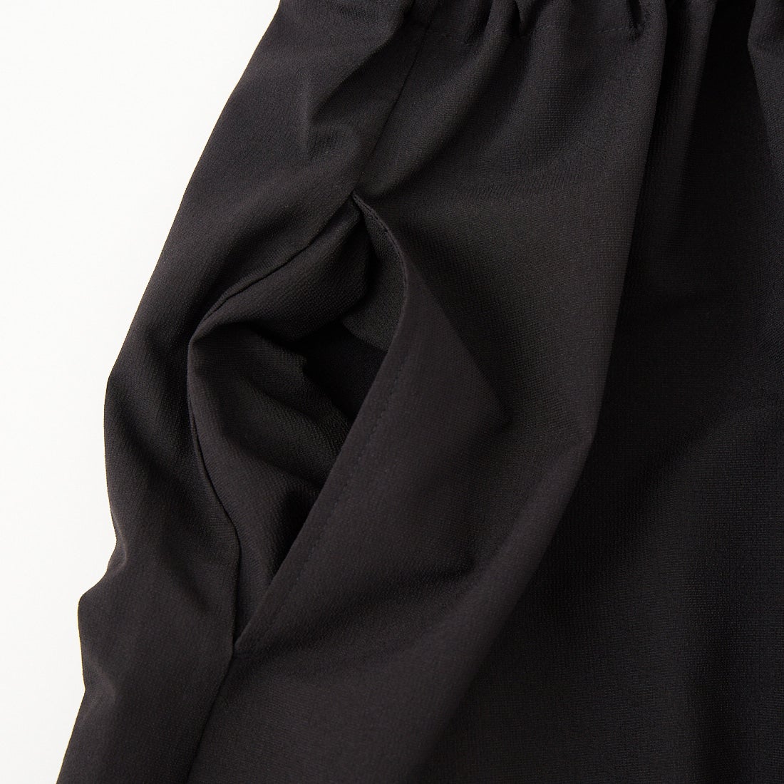 THOUSAND MILE [サウザンド マイル] 別注 ハイエアー ウエストギャザー フレンチスリーブワンピース [TM261HA50822-JF] 09 BLACK