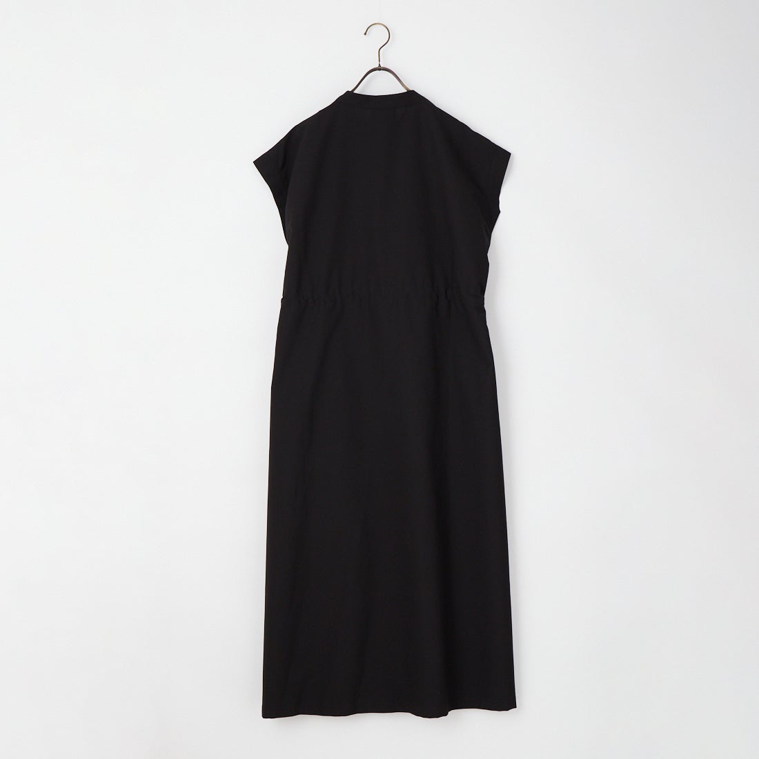 THOUSAND MILE [サウザンド マイル] 別注 ハイエアー ウエストギャザー フレンチスリーブワンピース [TM261HA50822-JF] 09 BLACK