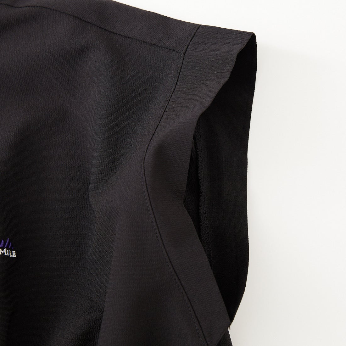 THOUSAND MILE [サウザンド マイル] 別注 ハイエアー ウエストギャザー フレンチスリーブワンピース [TM261HA50822-JF] 09 BLACK