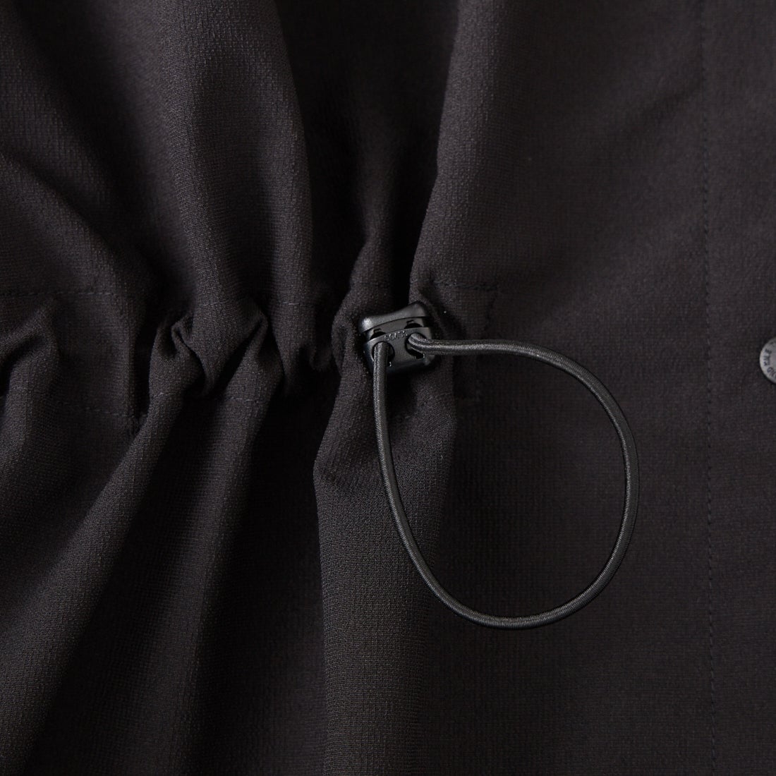 THOUSAND MILE [サウザンド マイル] 別注 ハイエアー ウエストギャザー フレンチスリーブワンピース [TM261HA50822-JF] 09 BLACK