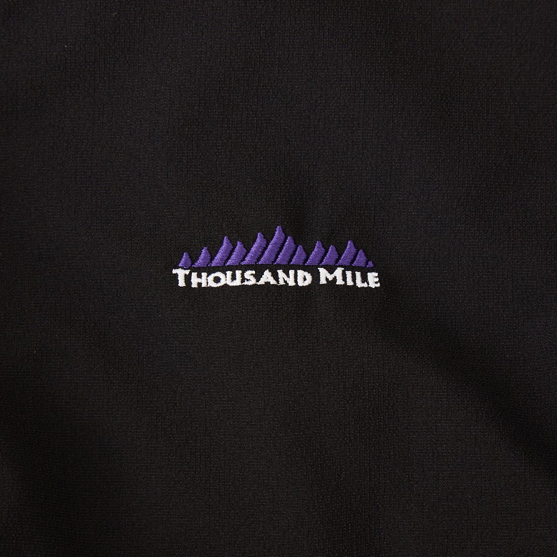THOUSAND MILE [サウザンド マイル] 別注 ハイエアー ウエストギャザー フレンチスリーブワンピース [TM261HA50822-JF] 09 BLACK