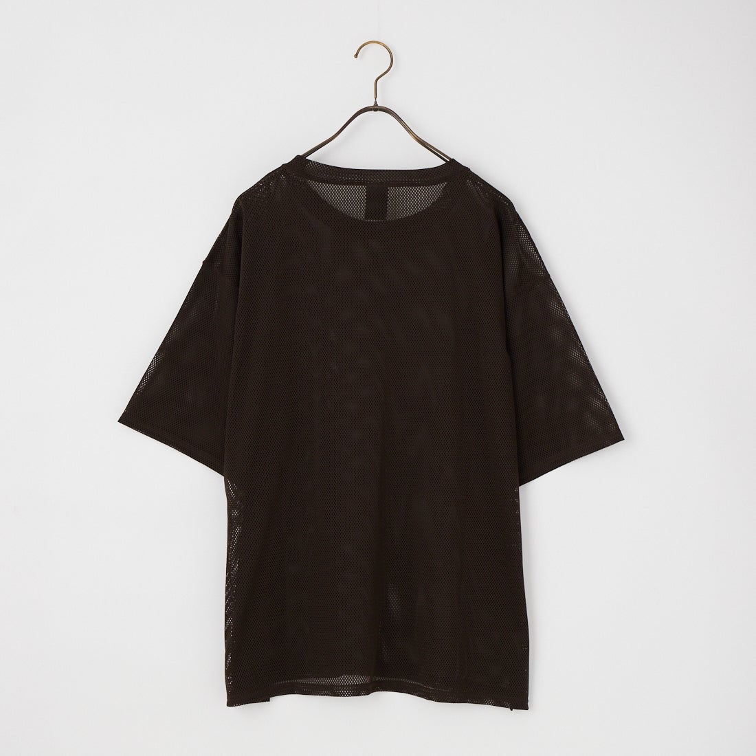 South2West8 [サウスツーウエストエイト] ショートスリーブ クルーネックメッシュTシャツ [SX721] C D.BROWN