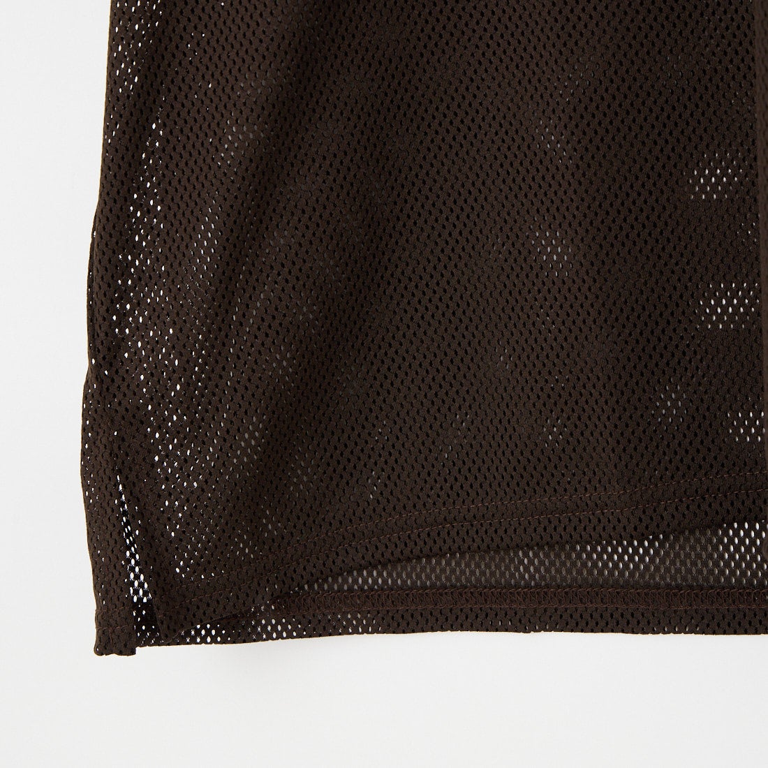 South2West8 [サウスツーウエストエイト] ショートスリーブ クルーネックメッシュTシャツ [SX721] C D.BROWN