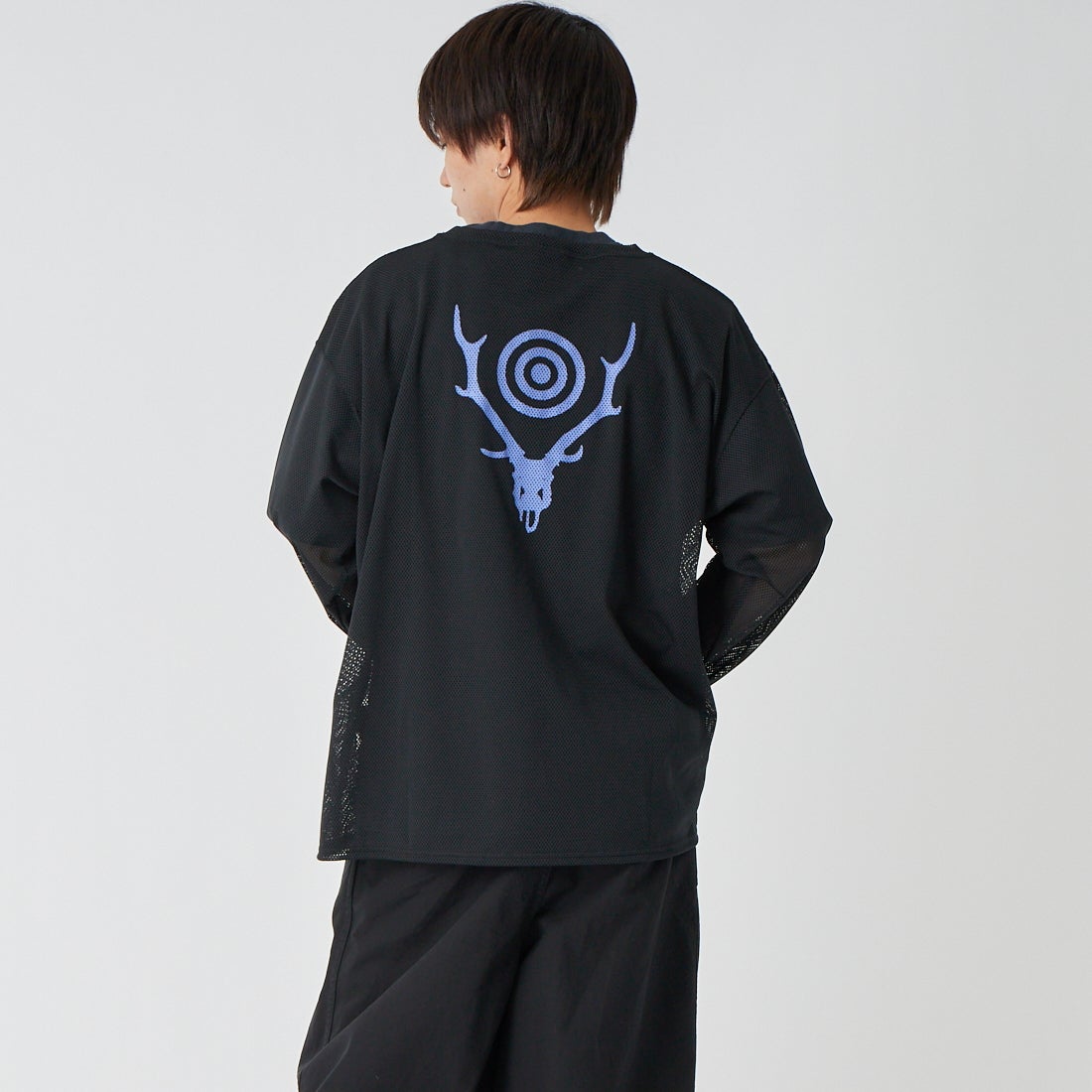 D BLACK&&モデル身長：177cm 着用サイズ：M&&