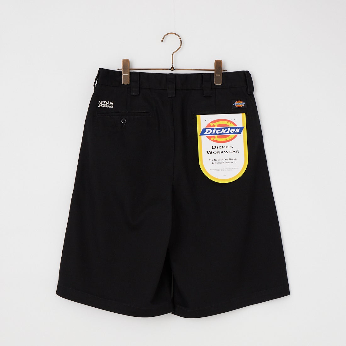 SEDAN ALL-PURPOSE [セダン オールパーパス] タックワイドショーツ [SD26S-PT07] BLACK