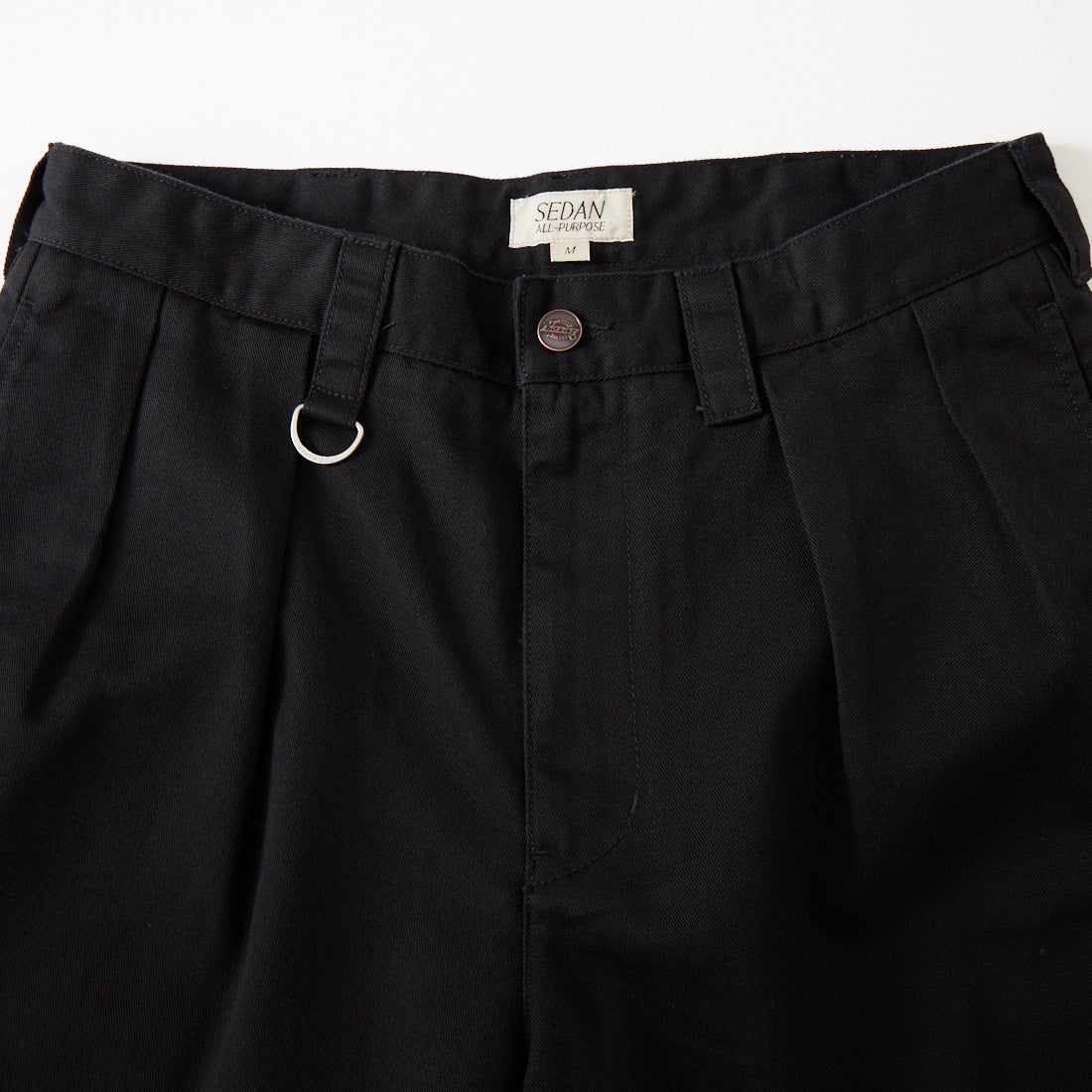 SEDAN ALL-PURPOSE [セダン オールパーパス] タックワイドショーツ [SD26S-PT07] BLACK