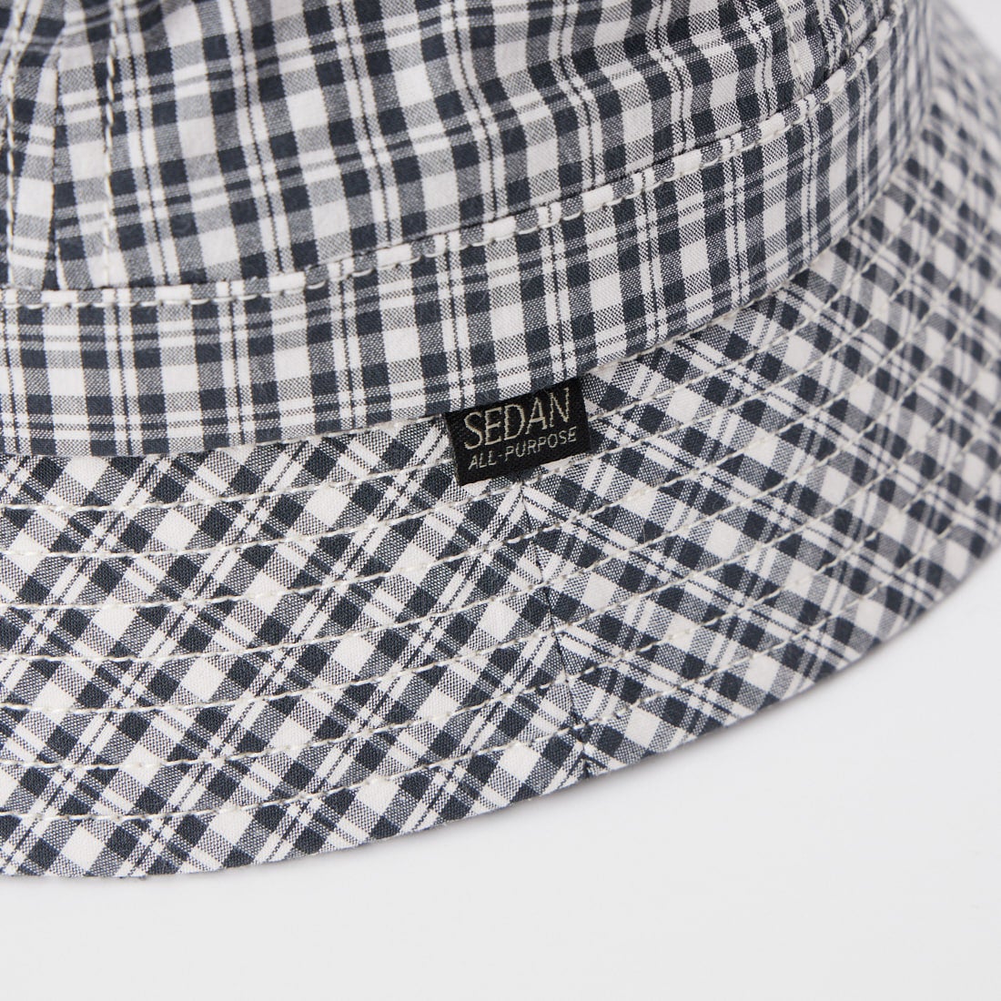SEDAN ALL-PURPOSE [セダン オールパーパス] クラシックチェックベルハット [SD26S-CP06] BLACK