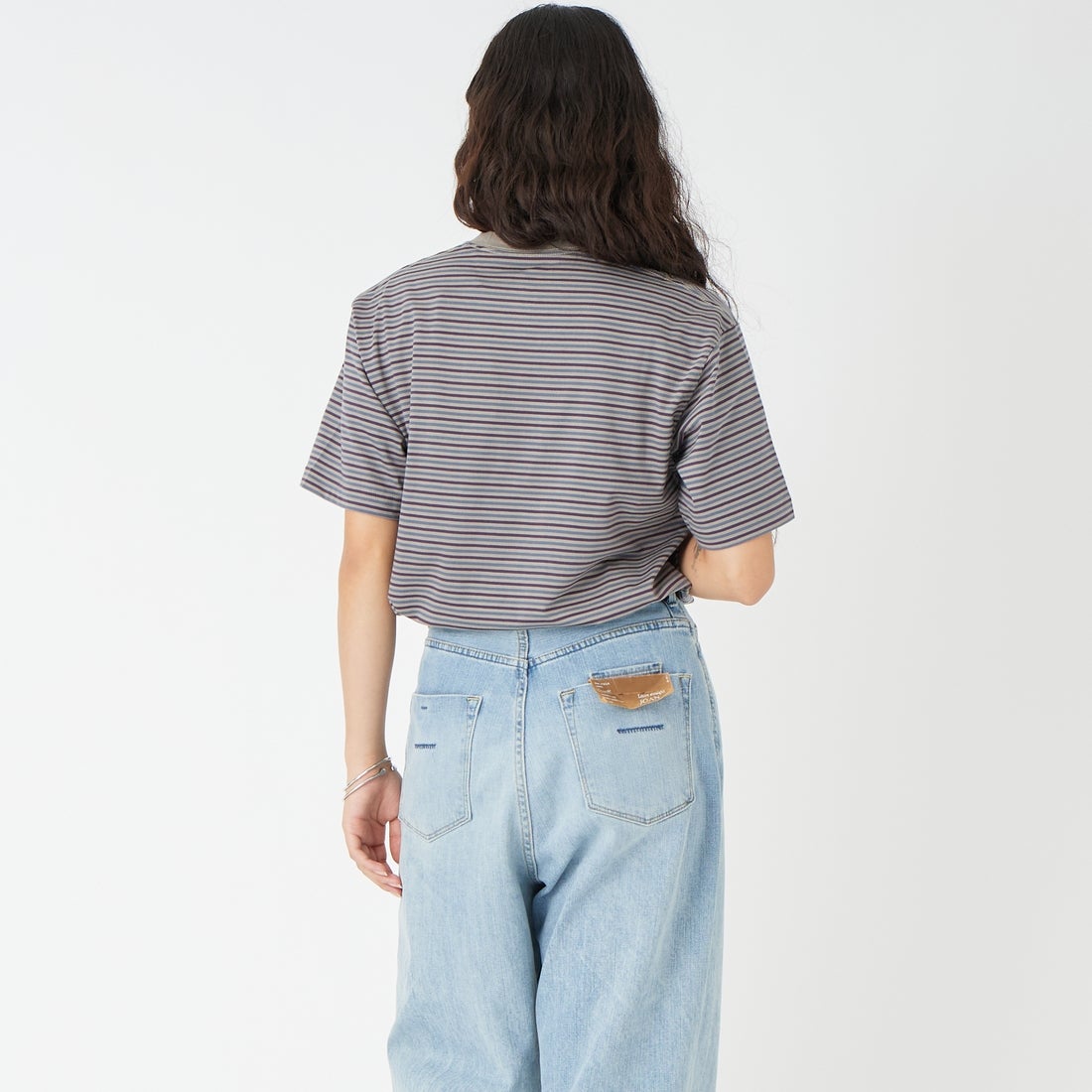 THE NORTH FACE [ザ ノースフェイス] ショートスリーブ フラッシュドライボーダーTシャツ [NT32639] ST &&モデル身長：162cm 着用サイズ：S&&