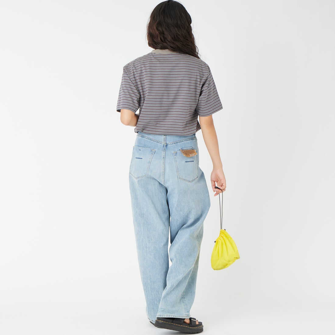 THE NORTH FACE [ザ ノースフェイス] ショートスリーブ フラッシュドライボーダーTシャツ [NT32639] ST &&モデル身長：162cm 着用サイズ：S&&
