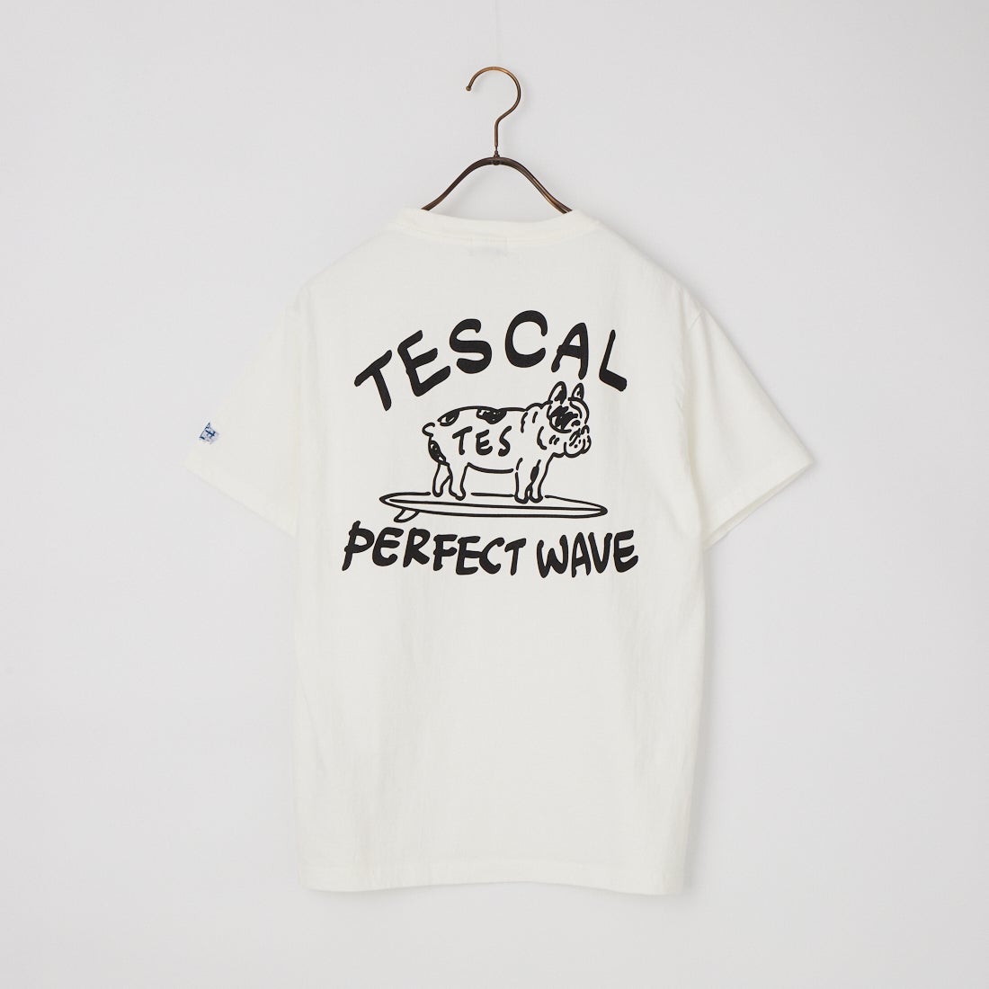 The Endless Summer [エンドレスサマー] 別注 手描き風 バックプリントTシャツ [FH-26574506-JF] WHITE