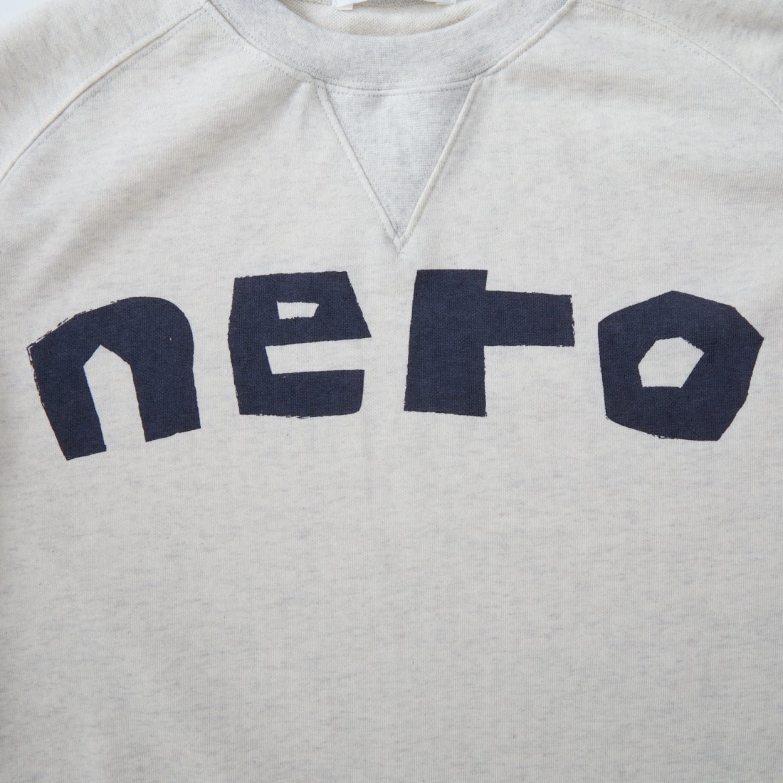 ESTROISLOSE [エストゥロワルーズ] ミニ裏毛 プリントプルオーバー [EC26206]  03 OATMEAL