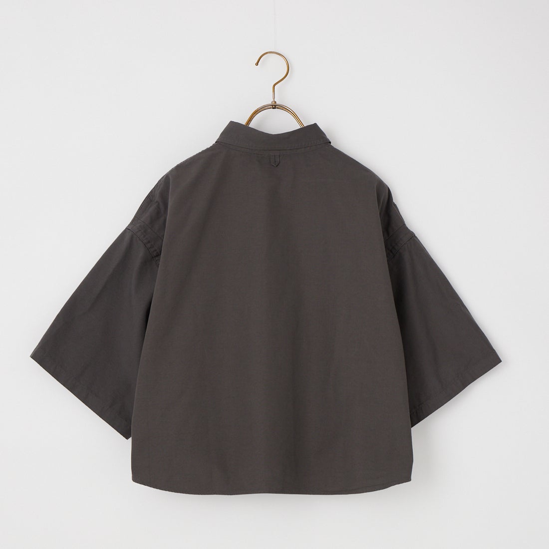 THE NORTH FACE PURPLE LABEL [ザ ノースフェイス パープルレーベル] ボタンダウン フィールドクロップドシャツ [N26SG067] AH ASPHALT