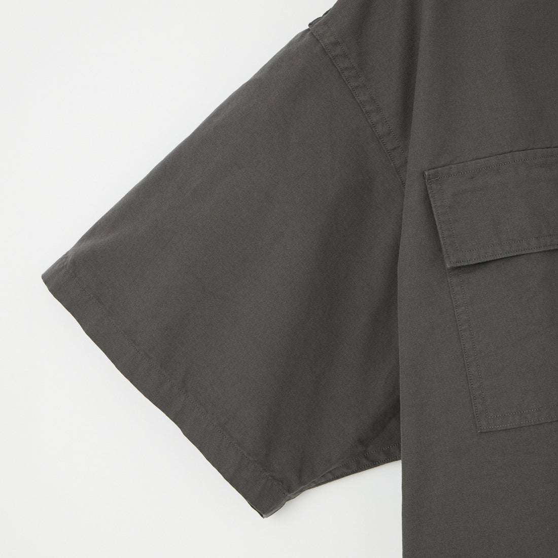 THE NORTH FACE PURPLE LABEL [ザ ノースフェイス パープルレーベル] ボタンダウン フィールドクロップドシャツ [N26SG067] AH ASPHALT