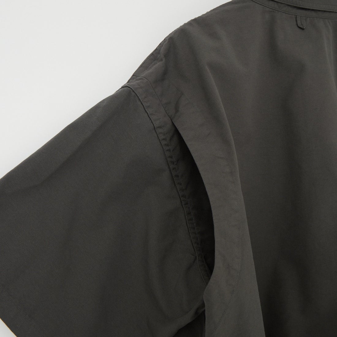 THE NORTH FACE PURPLE LABEL [ザ ノースフェイス パープルレーベル] ボタンダウン フィールドクロップドシャツ [N26SG067] AH ASPHALT