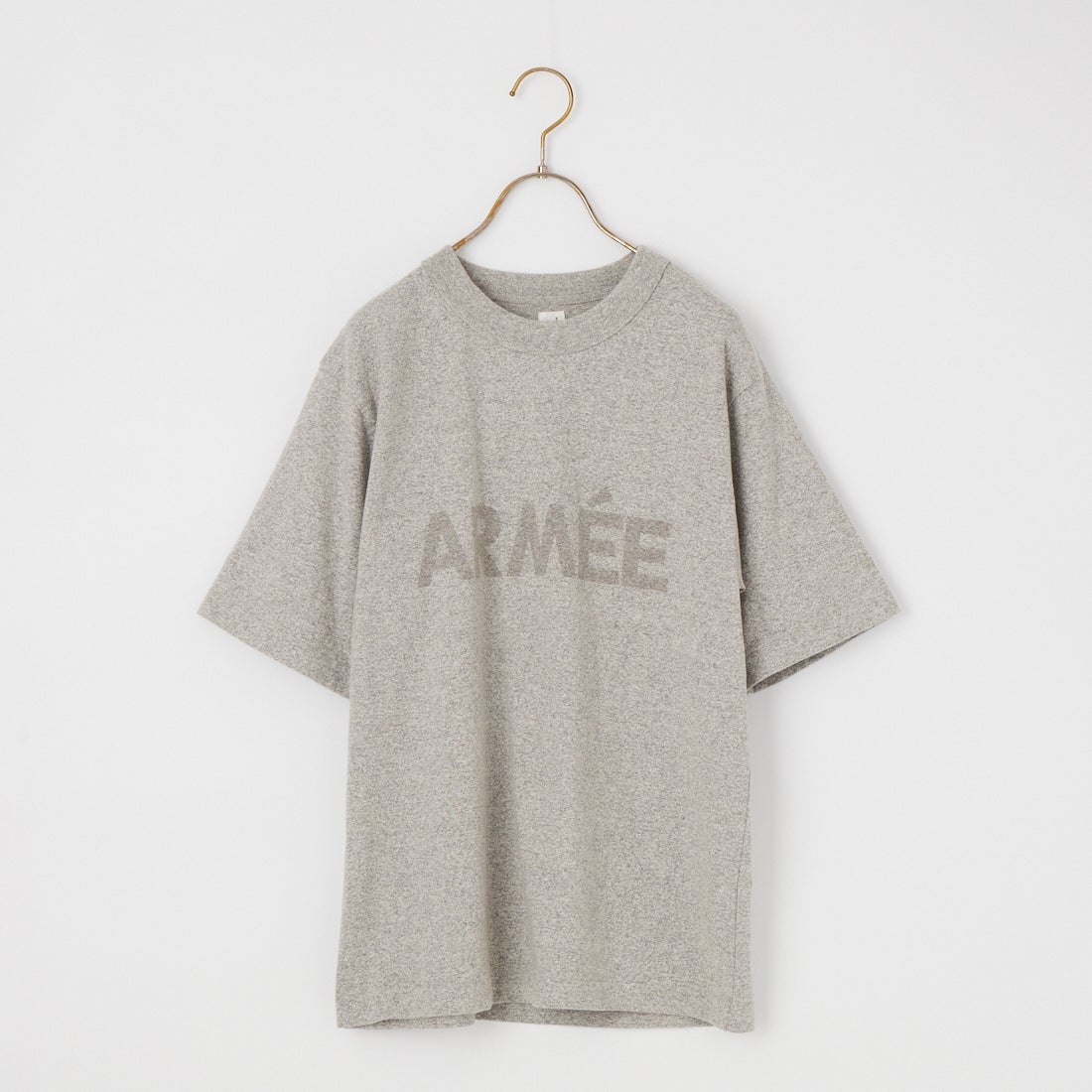 blurhms ROOTSTOCK [ブラームス ルーツストック] ARMEE 88/12スタンダードプリントTシャツ [BROOTS25S35S26C] 02 H.GREY