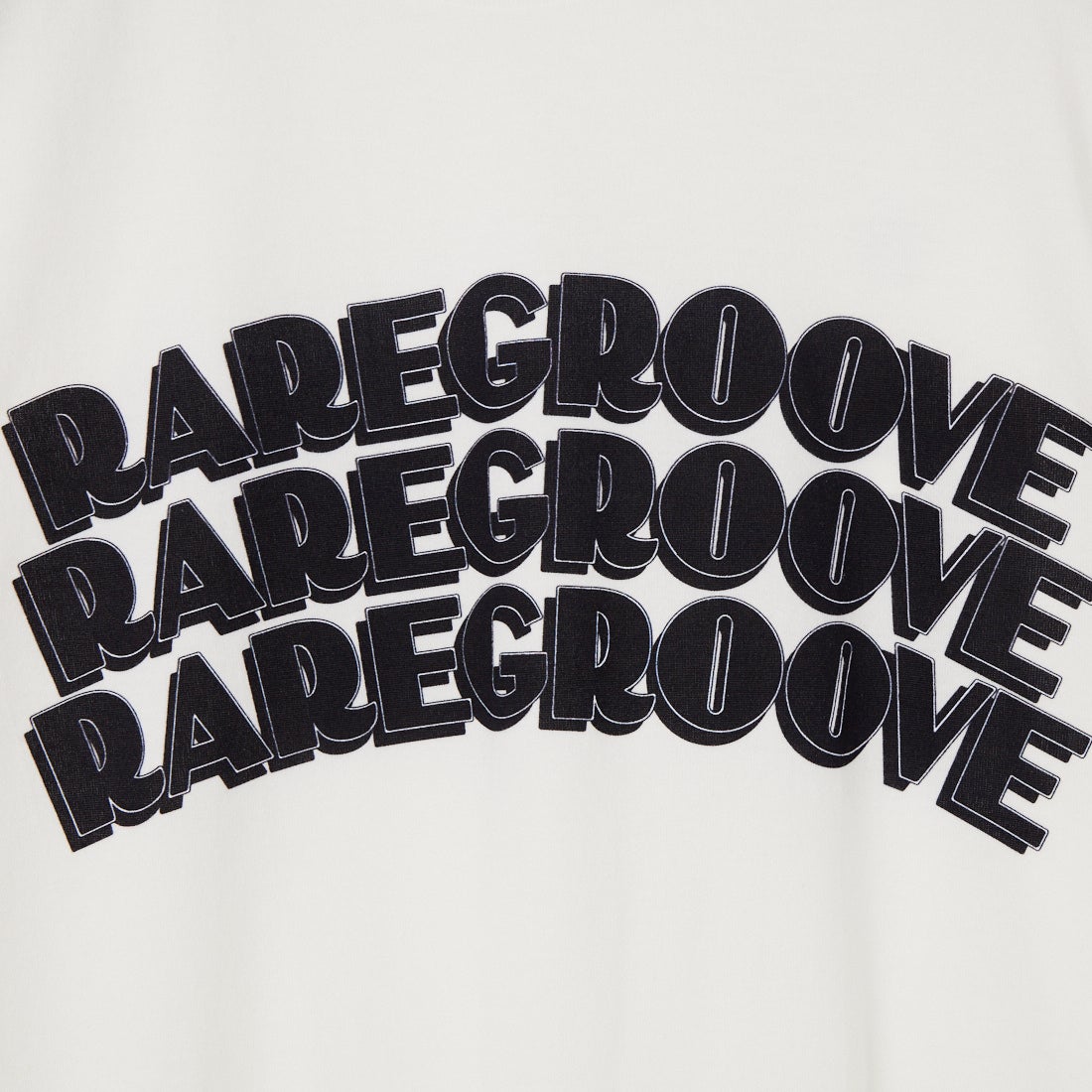 blurhms ROOTSTOCK [ブラームス ルーツストック] RAREGROOVE スタンダードプリントTシャツ [BROOTS25S33S26B] 02 WHT/BLK