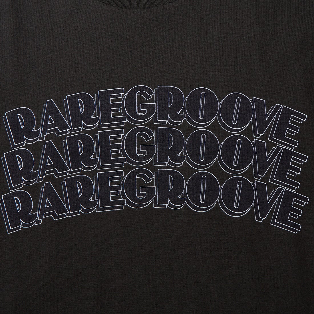 blurhms ROOTSTOCK [ブラームス ルーツストック] RAREGROOVE スタンダードプリントTシャツ [BROOTS25S33S26B] 05 BLK/BLK