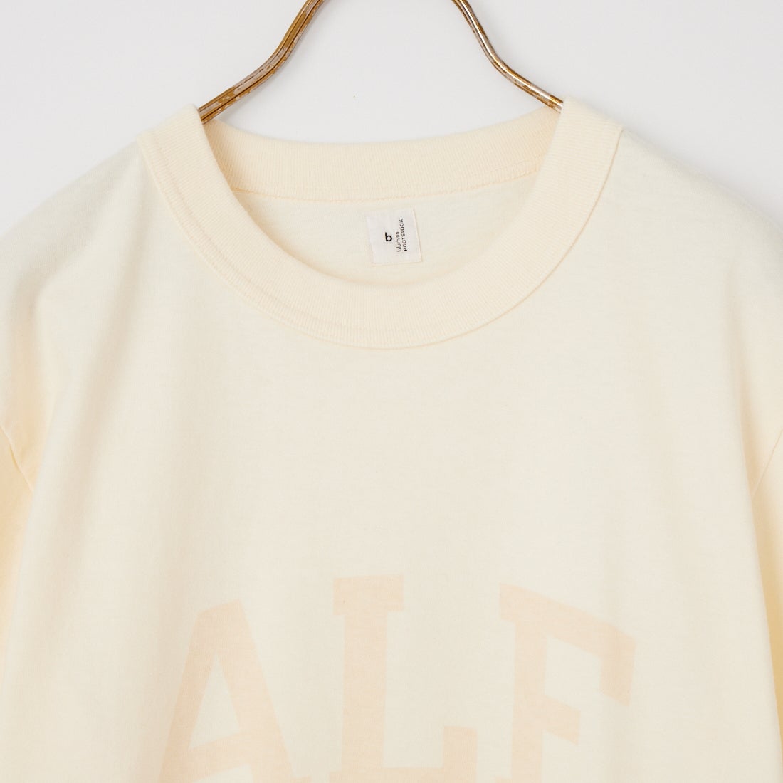 blurhms ROOTSTOCK [ブラームス ルーツストック] ALE-Y 88/12スタンダードプリントTシャツ [BROOTS25S35S26A] 01 IVORY
