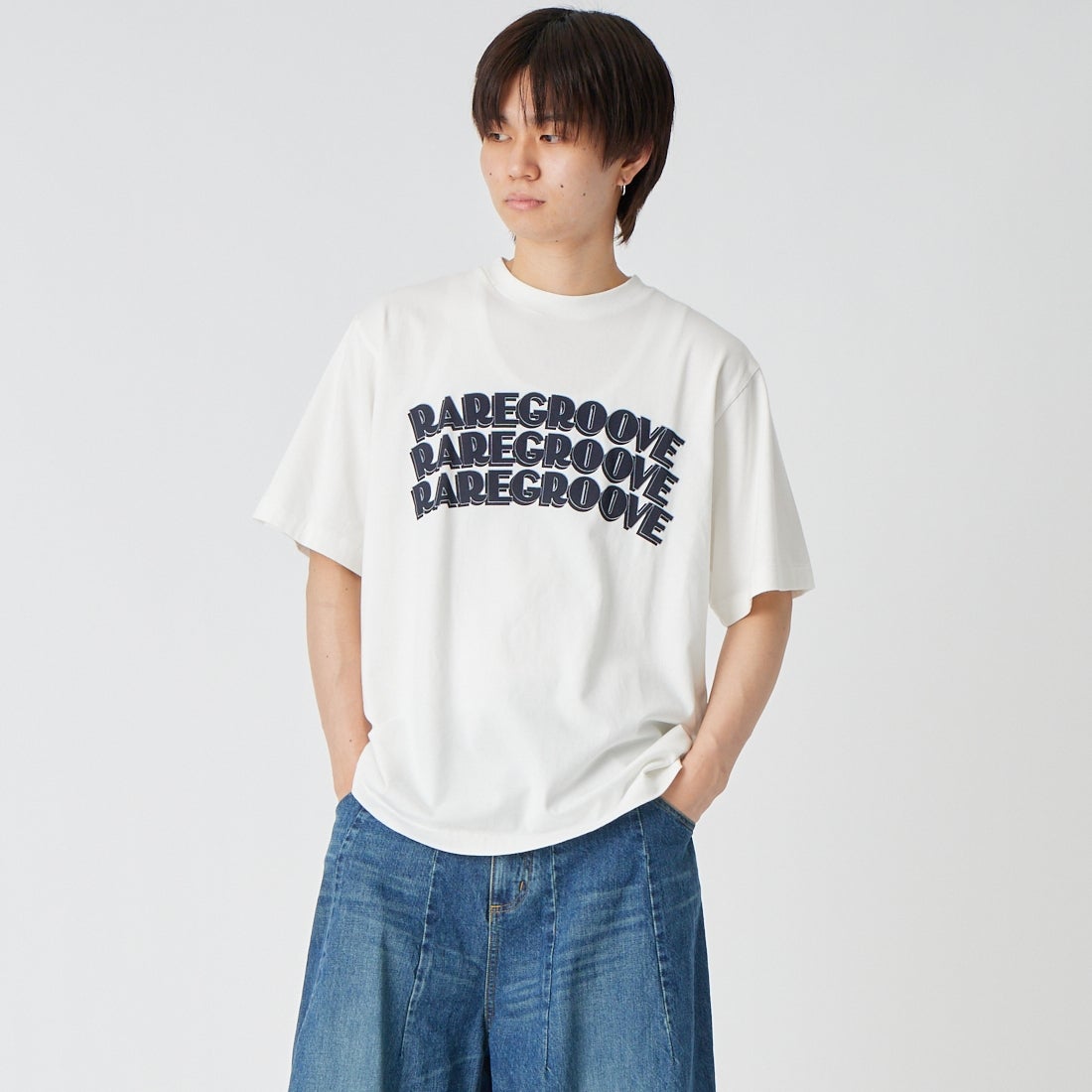 02 WHT/BLK&&モデル身長：177cm 着用サイズ：3&&