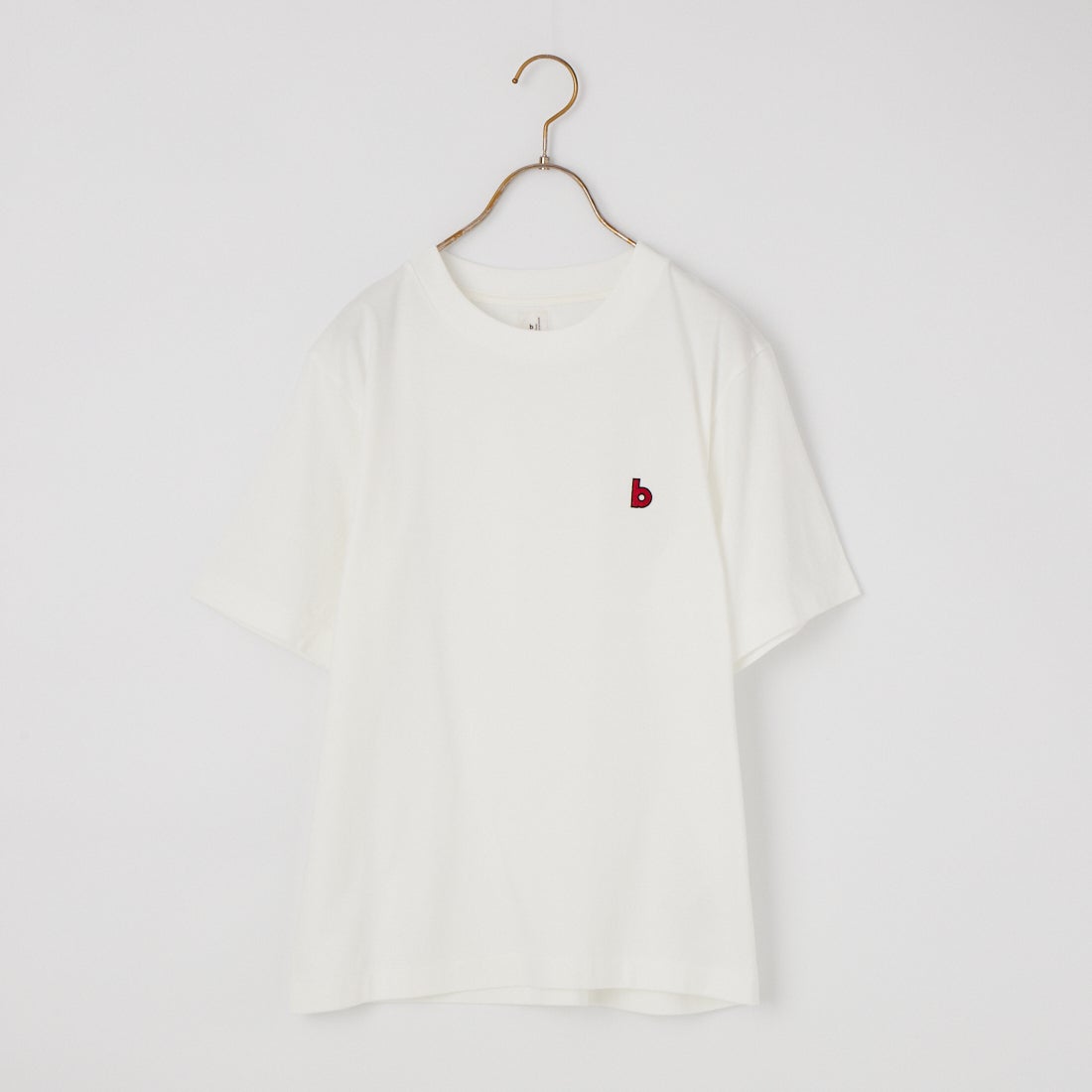 blurhms ROOTSTOCK [ブラームス ルーツストック] B スタンダードパッチTシャツ [BROOTS25S33S26C] 01 WHT/RED