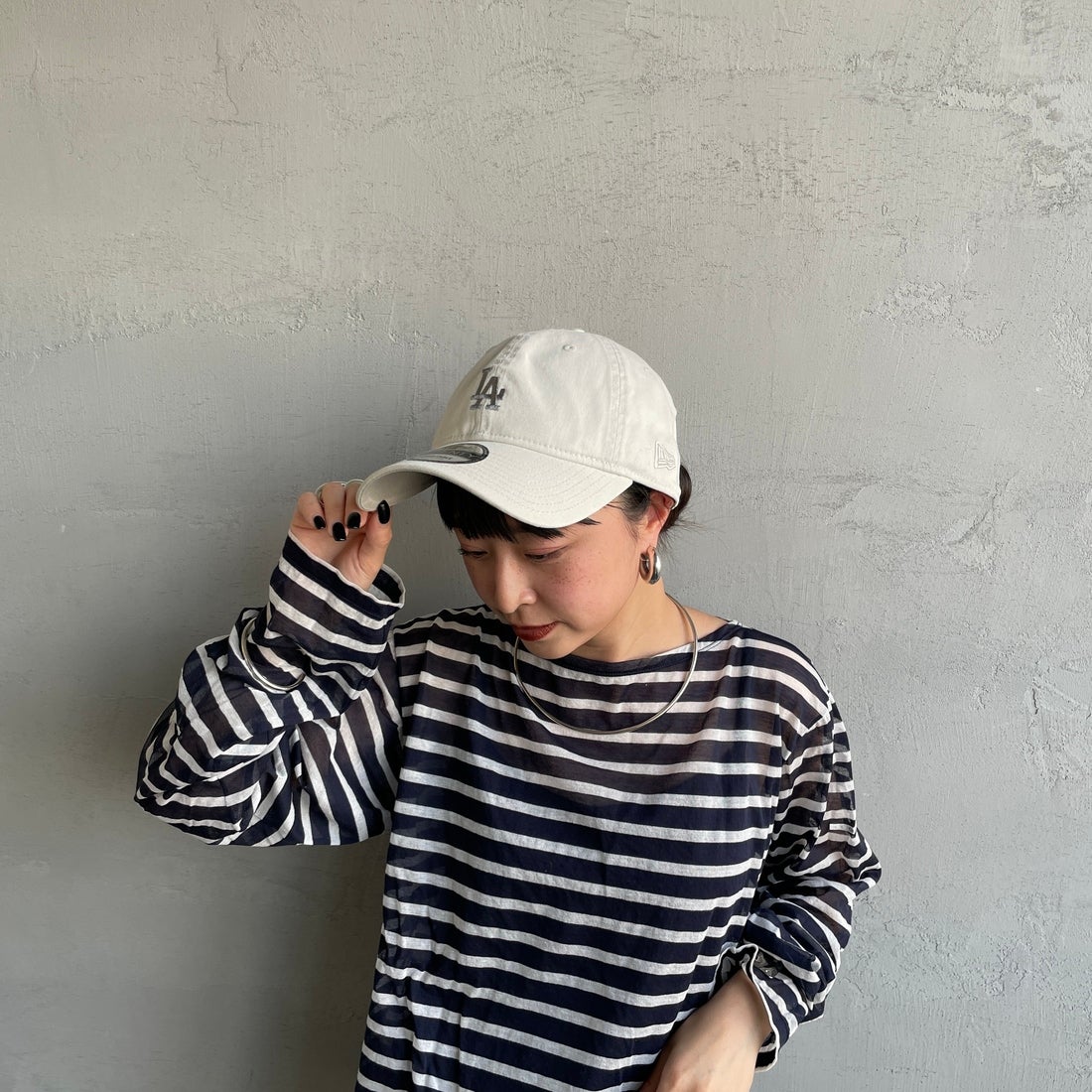 NEW ERA [ニューエラ] 別注 9TWENTY ベースボールキャップ ロサンゼルス・ドジャース [15156470-JF] OFF WHITE