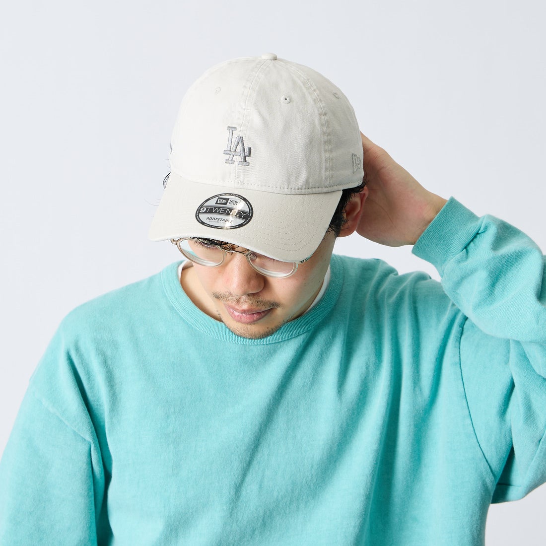 NEW ERA [ニューエラ] 別注 9TWENTY ベースボールキャップ ロサンゼルス・ドジャース [15156470-JF] OFF WHITE