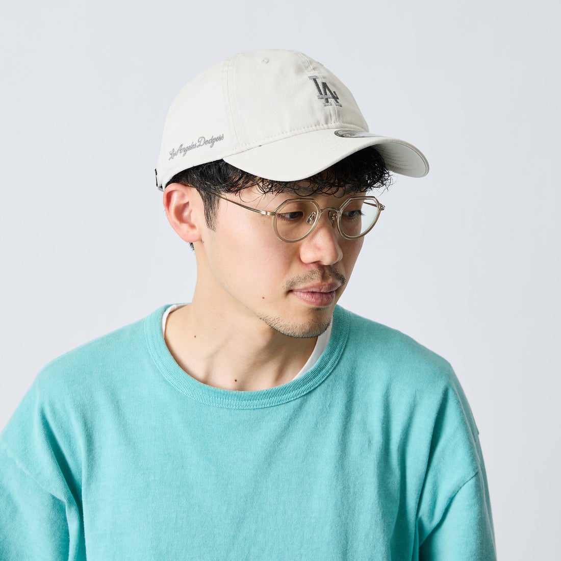 NEW ERA [ニューエラ] 別注 9TWENTY ベースボールキャップ ロサンゼルス・ドジャース [15156470-JF] OFF WHITE