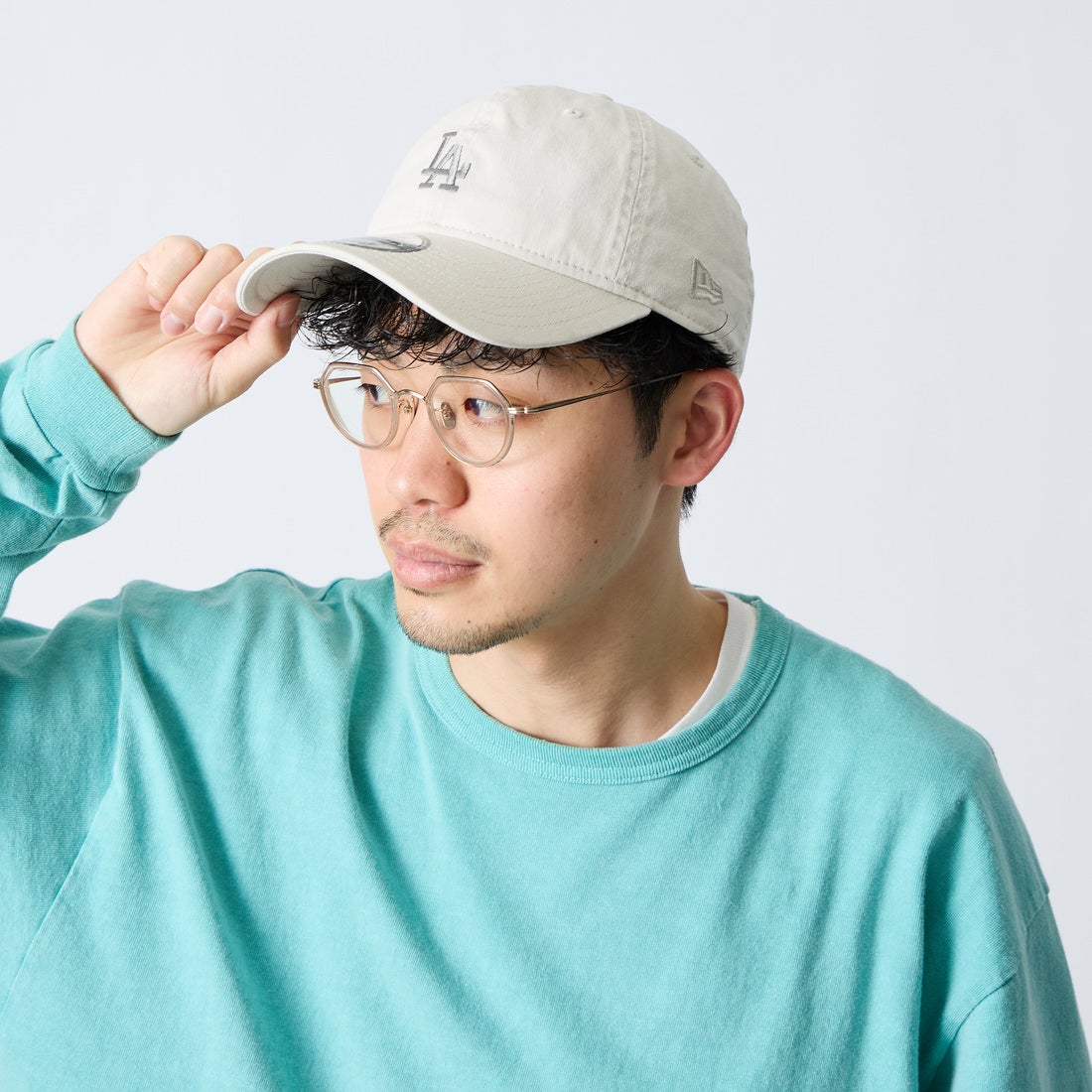 NEW ERA [ニューエラ] 別注 9TWENTY ベースボールキャップ ロサンゼルス・ドジャース [15156470-JF] OFF WHITE