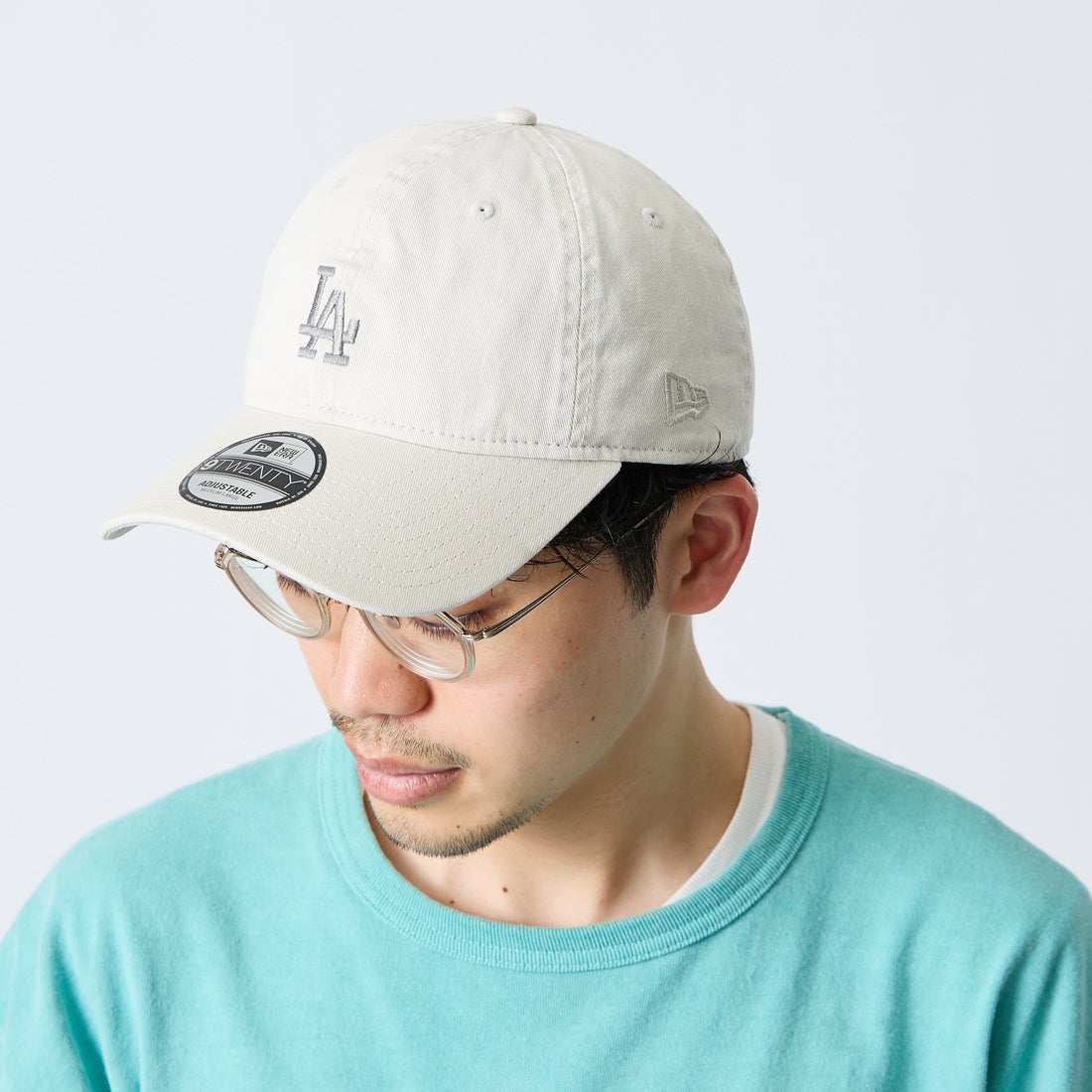 NEW ERA [ニューエラ] 別注 9TWENTY ベースボールキャップ ロサンゼルス・ドジャース [15156470-JF] OFF WHITE