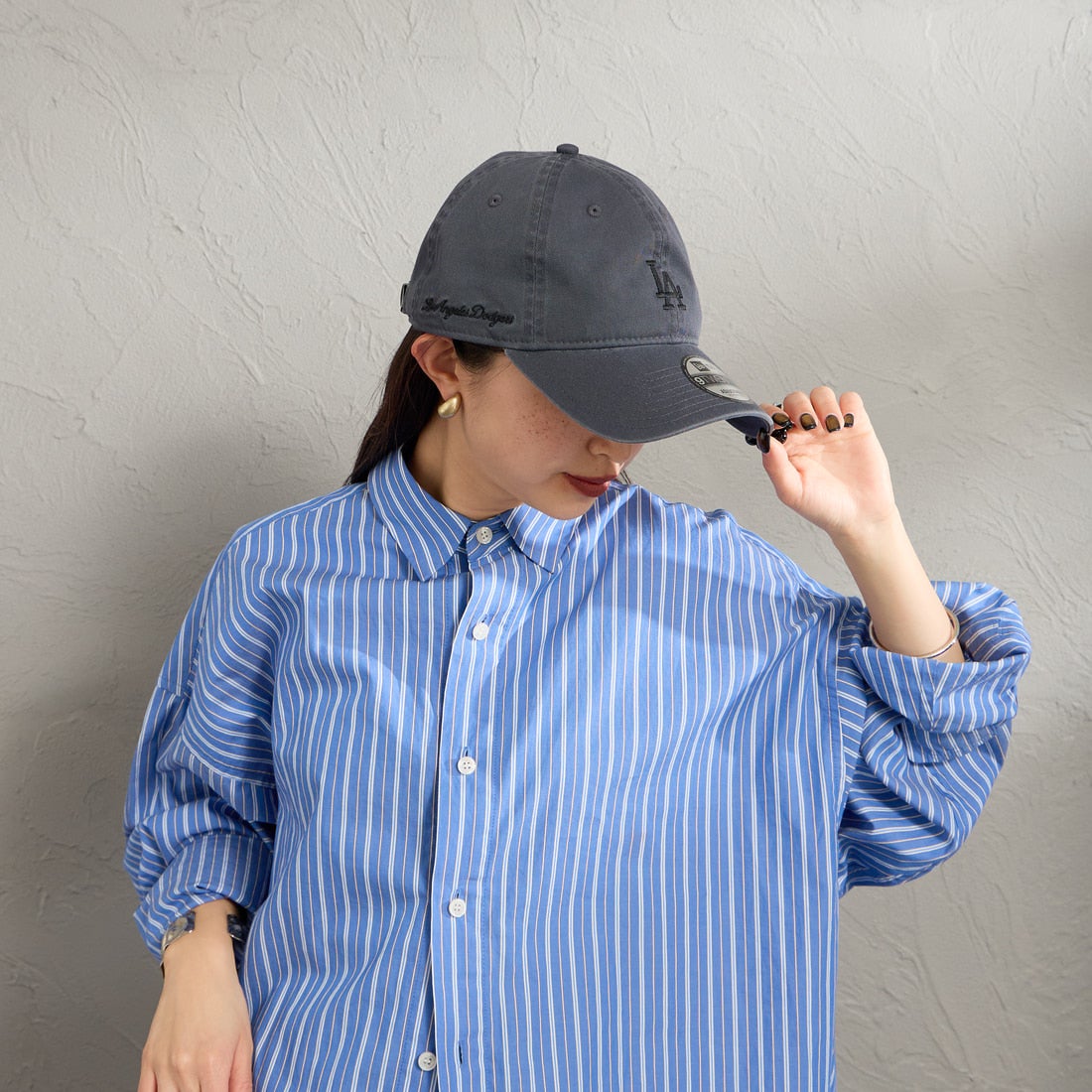 NEW ERA [ニューエラ] 別注 9TWENTY ベースボールキャップ ロサンゼルス・ドジャース [15156471-JF] CHARCOAL