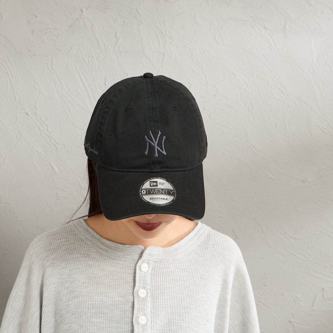 NEW ERA [ニューエラ] 別注 9TWENTY ベースボールキャップ ニューヨーク・ヤンキース [15156469-JF] BLACK
