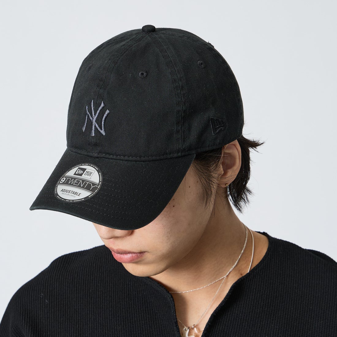 NEW ERA [ニューエラ] 別注 9TWENTY ベースボールキャップ ニューヨーク・ヤンキース [15156469-JF] BLACK