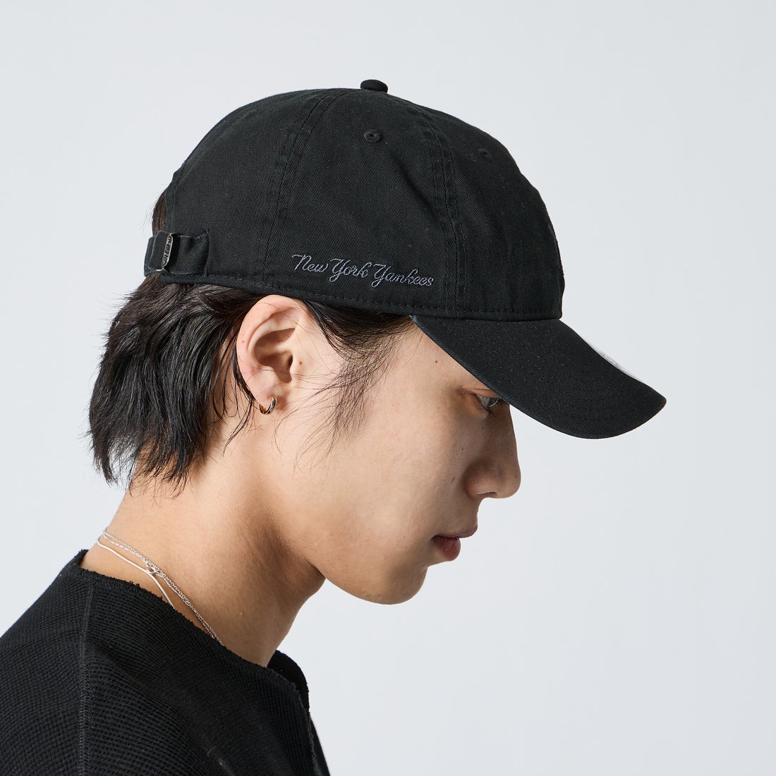 NEW ERA [ニューエラ] 別注 9TWENTY ベースボールキャップ ニューヨーク・ヤンキース [15156469-JF] BLACK