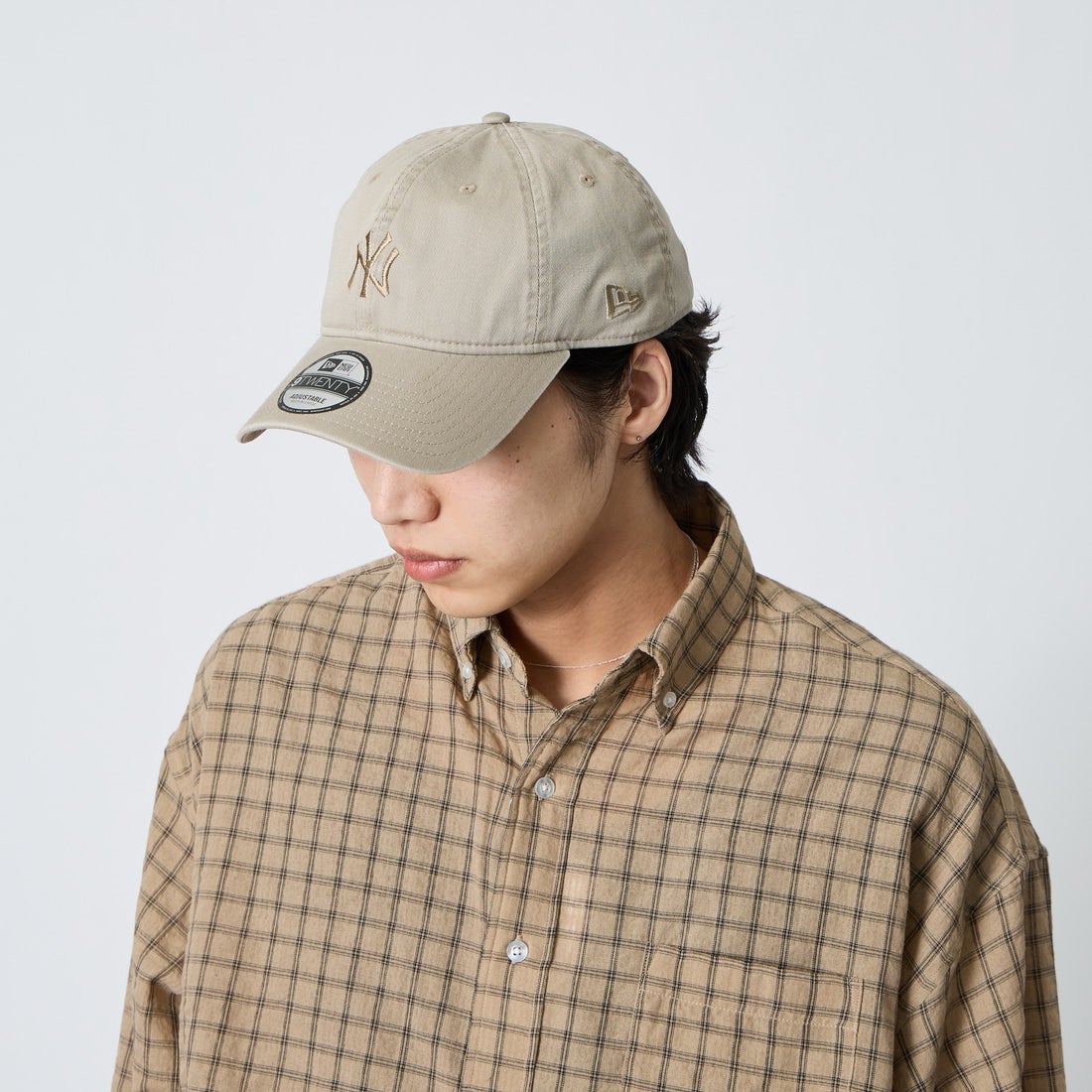 NEW ERA [ニューエラ] 別注 9TWENTY ベースボールキャップ ニューヨーク・ヤンキース [15156468-JF] BEIGE