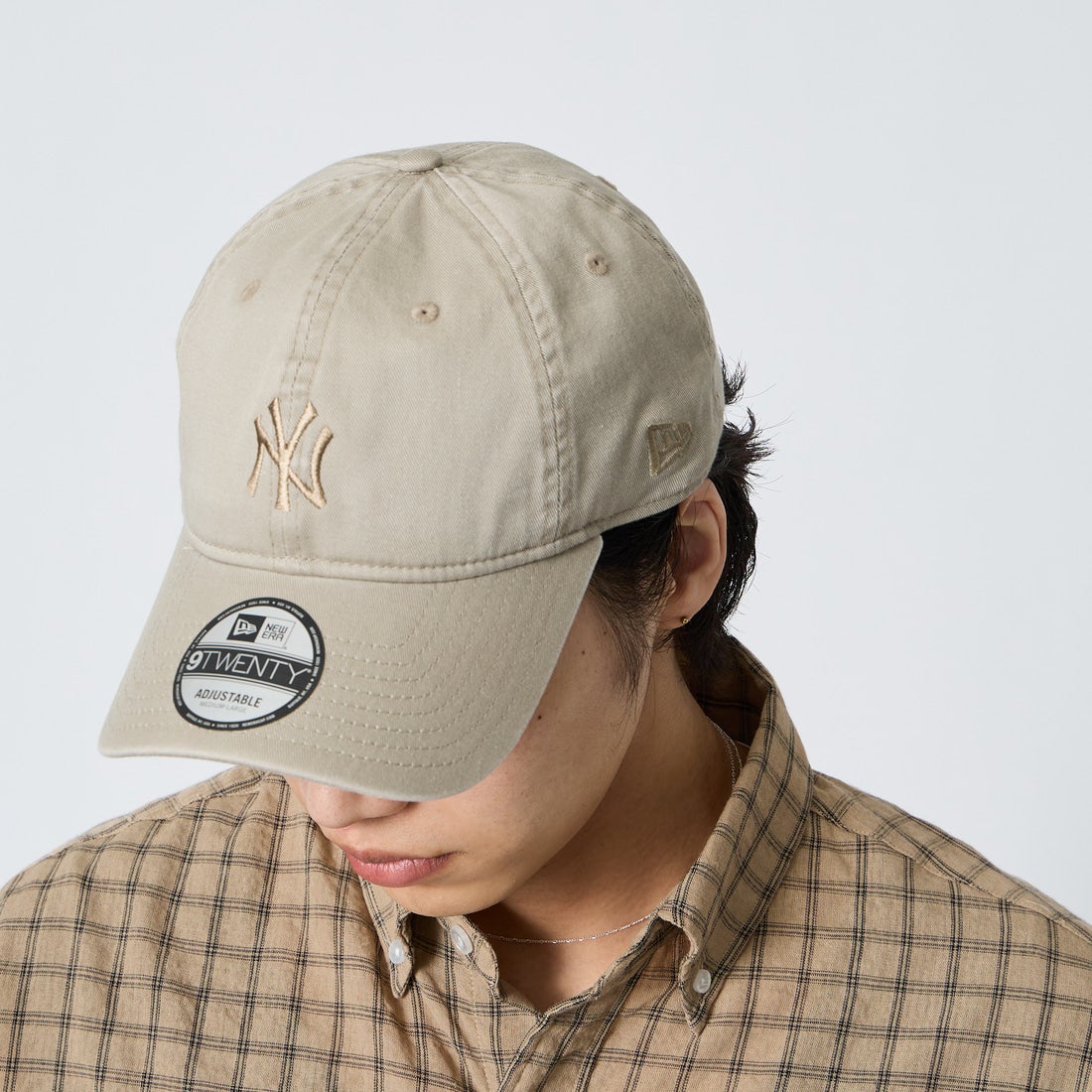 NEW ERA [ニューエラ] 別注 9TWENTY ベースボールキャップ ニューヨーク・ヤンキース [15156468-JF] BEIGE