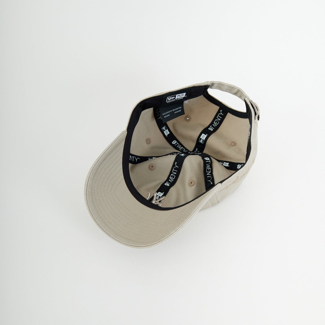 NEW ERA [ニューエラ] 別注 9TWENTY ベースボールキャップ ニューヨーク・ヤンキース [15156468-JF] BEIGE