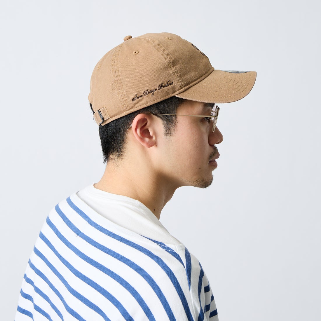 NEW ERA [ニューエラ] 別注 9TWENTY ベースボールキャップ サンディエゴ・パドレス [15156467-JF] KHAKI