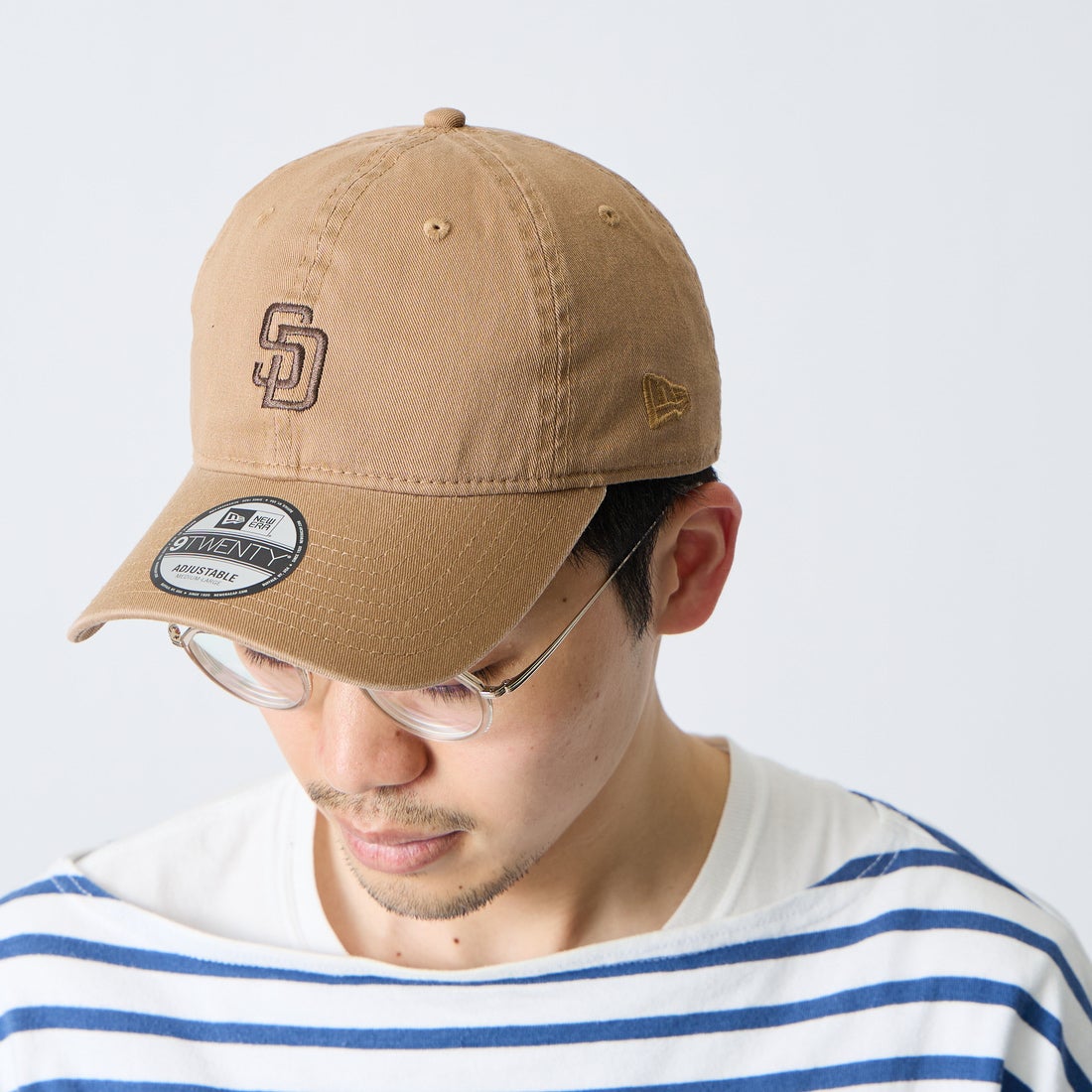 NEW ERA [ニューエラ] 別注 9TWENTY ベースボールキャップ サンディエゴ・パドレス [15156467-JF] KHAKI