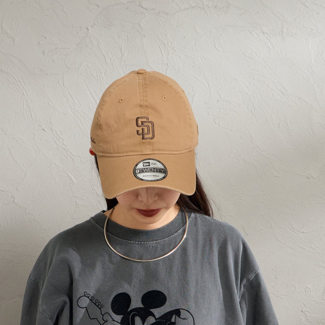 NEW ERA [ニューエラ] 別注 9TWENTY ベースボールキャップ サンディエゴ・パドレス [15156467-JF] KHAKI