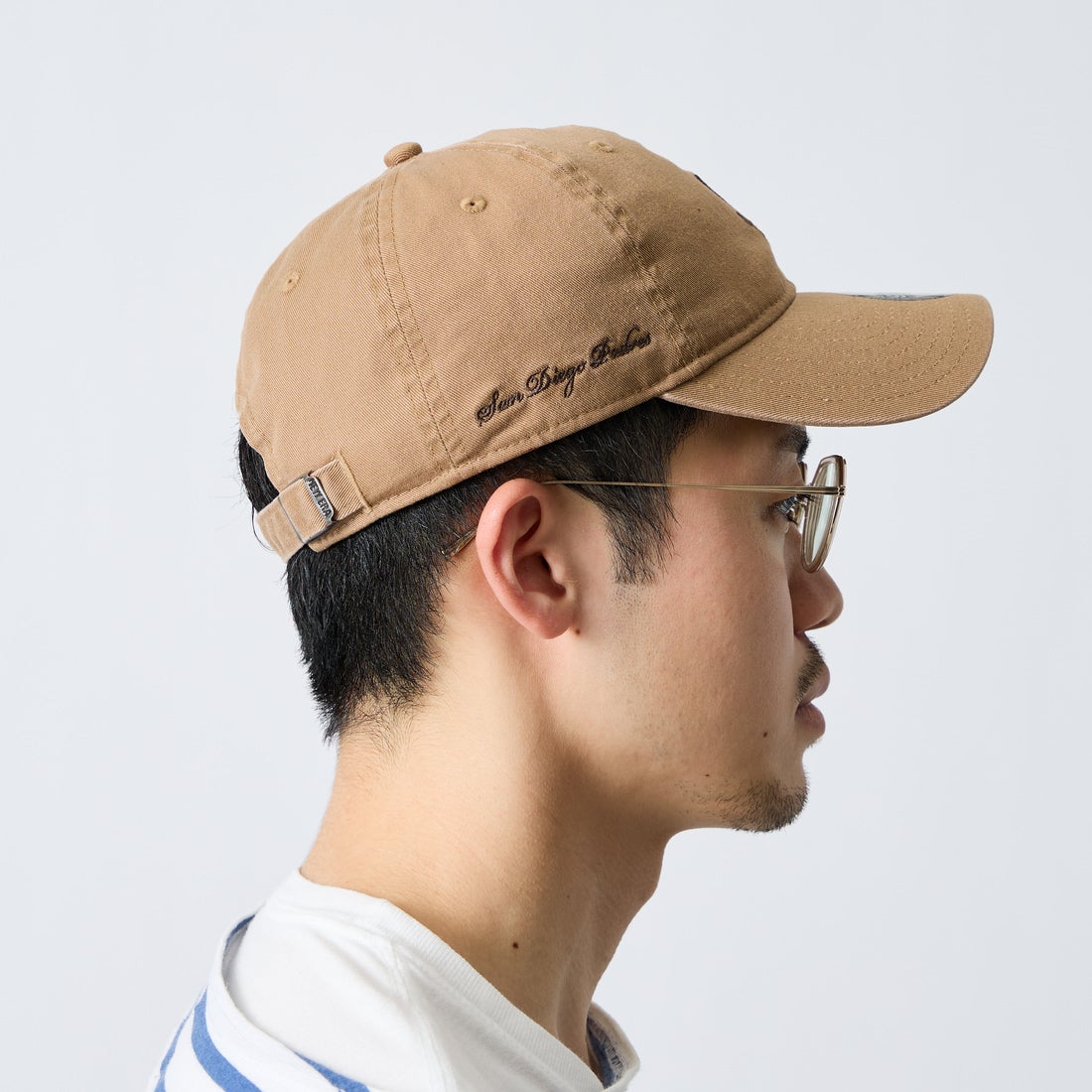 NEW ERA [ニューエラ] 別注 9TWENTY ベースボールキャップ サンディエゴ・パドレス [15156467-JF] KHAKI