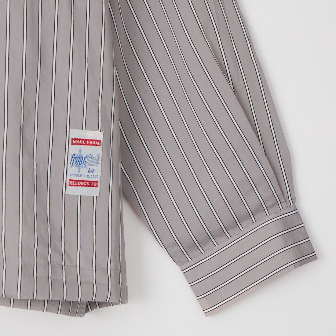 frostline [フロストライン] 別注 フードシャツ [FL1-SH-IN6-JF] GRAY ST