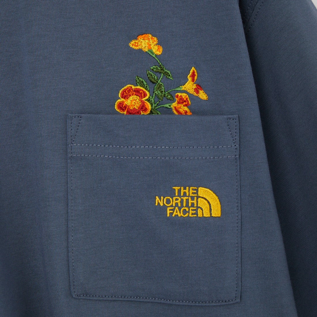 THE NORTH FACE [ザ ノースフェイス] ショートスリーブ フラッシュドライ フラワーロゴTシャツ [NT32638] SL