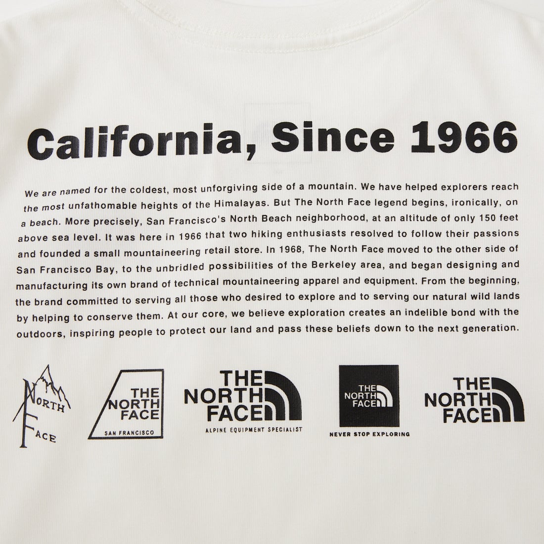 THE NORTH FACE [ザ ノースフェイス] トドラー ショートスリーブヒストリカルロゴTシャツ [NTT32648] W