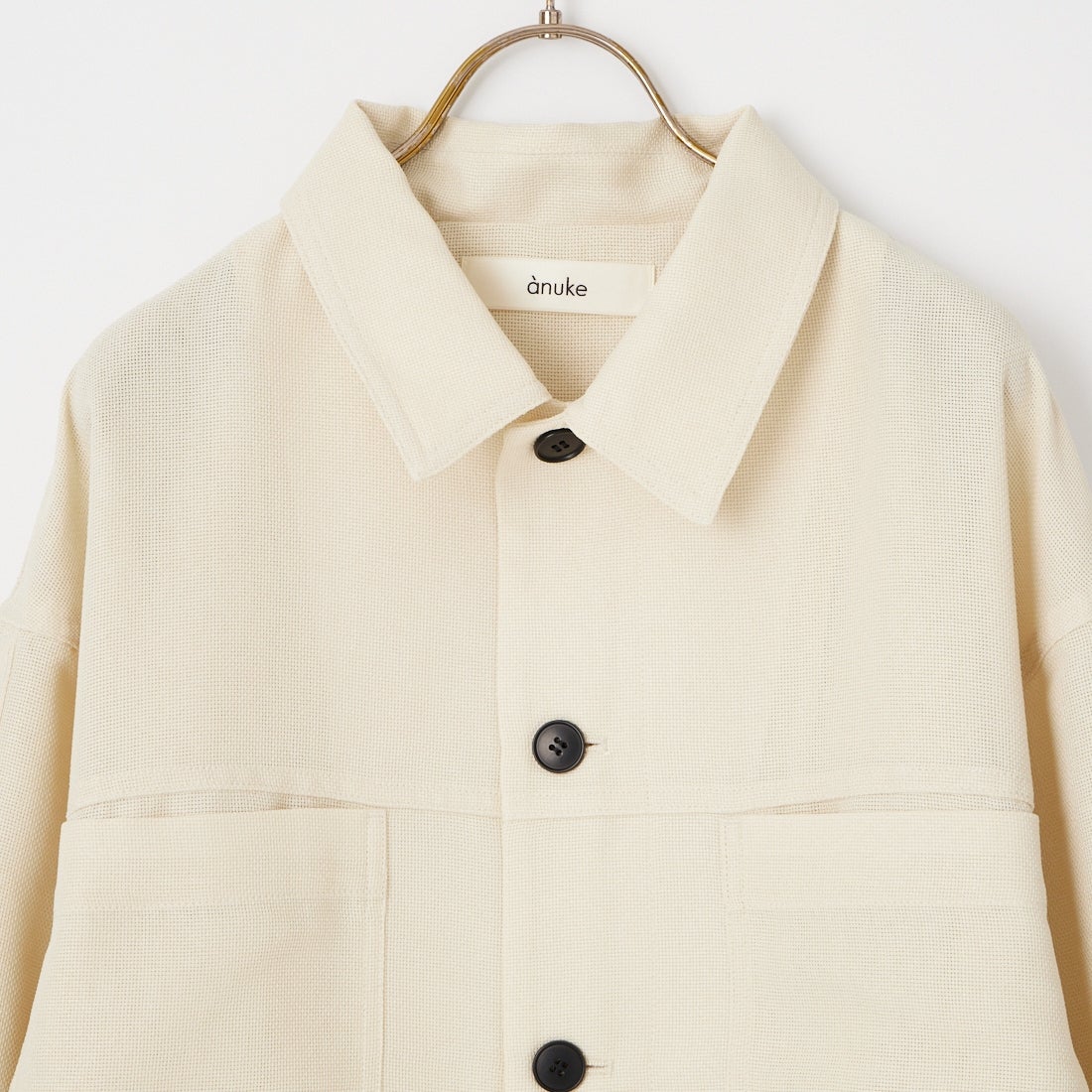 anuke [アンヌーク] ワークポケットシャツ [62610413] IVR